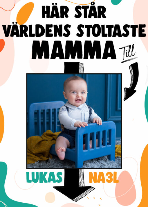 Studentskylt Mamma